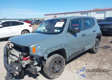 2018 Jeep Renegade z USA, uszkodzony, nr VIN ZACCJBAB8JPH33978